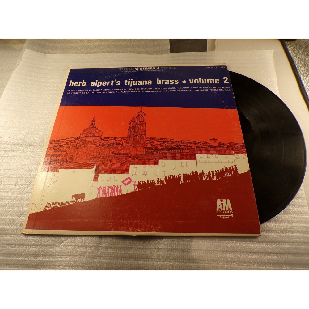 Herb Alpert Tijuana Brass Volume 2 Vinyl LP A&M Records SP 103 Stereo 1963